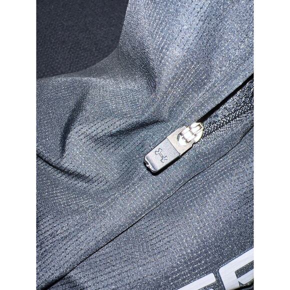 Vintage Y2K Under Armour Mens Track Pant Polyester Mesh Size 2XL Black - Picture 9 of 12